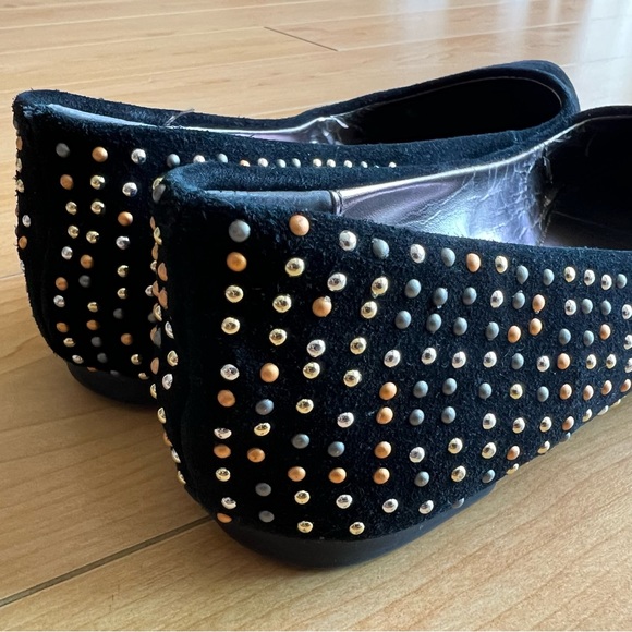 Women’s Black Sued Isle 7.5 Steven Madden Sandals. - Picture 5 of 6